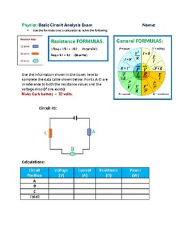 Preview of General Electronics Assessment #3