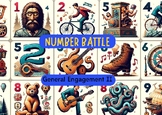 Number Battle - General Engagement II **FLASH CARD GAME**