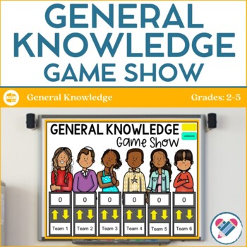 Preview of General Knowledge Jeopardy-Style Review Game Show