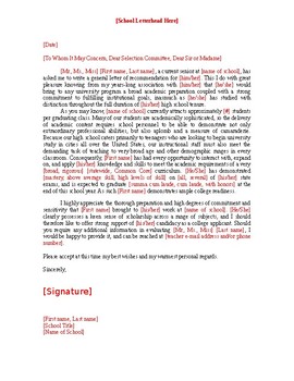 Blank Letter Of Recommendation from ecdn.teacherspayteachers.com