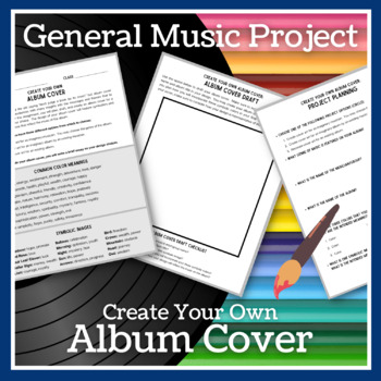 Preview of General Music Project: Create Your Own Album Cover
