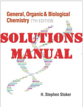 Preview of General, Organic, and Biological Chemistry 7th Edition Stephen_SOLUTIONS MANUAL