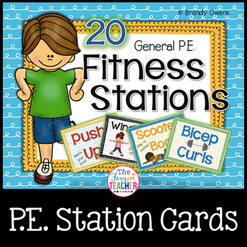 Preview of General P.E. Fitness Stations