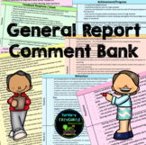 General Report Comment Bank