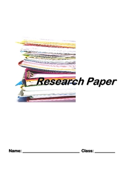 Preview of General Research Paper Student Packet With Some Teacher Resources