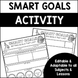 General SMART Goals Lesson /Slides / Handout EDITABLE