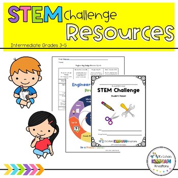Preview of General STEM Challenge Resources - Grades Third, 3rd, Fourth, 4th, Fifth, 5th
