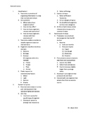General Science Classification I Outline