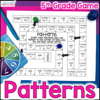 Generate Patterns Using A Given Rule Math Games