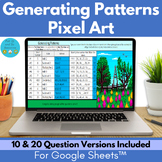Generating Patterns 4th Grade Math Pixel Art | 4.OA.5