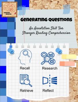 Preview of Generating Questions - A Basic Skills and Annotating Skills Activity
