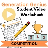 Generation Genius Student Video Worksheet Competition in E