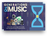 Generations and Their Music-FULL LESSONS-Distance Learning