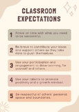 Generic Classroom Expectations Poster