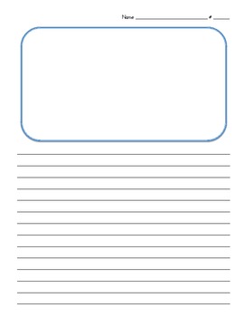 Generic Journal Template by Timesaving Resources for Teachers | TpT