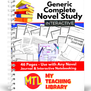 Preview of Generic Novel Study Unit | Reading Comprehension