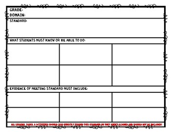 Preview of Generic Unpacked Standard Form