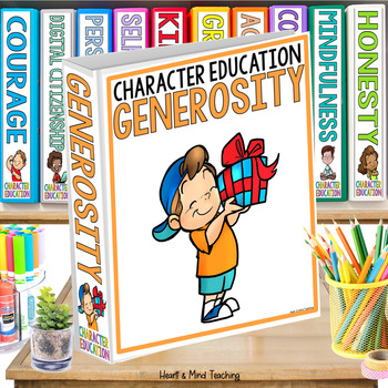 Preview of Generosity - Character Education & Social Emotional Learning