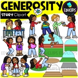 Generosity | Core Values 2 - Short Story Clip Art Set {Edu