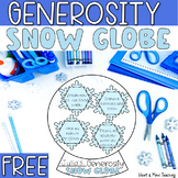 Generosity Snow Globe FREEBIE