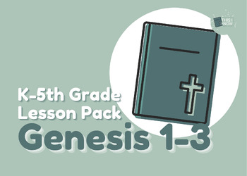 Preview of Genesis 1-3 | Elementary Lesson Pack