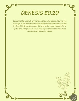 Preview of Genesis 50:20