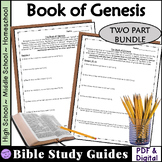 Genesis Bible Study Activity BUNDLE