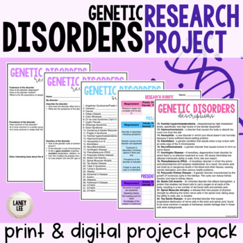 Preview of Genetic Disorders Project 