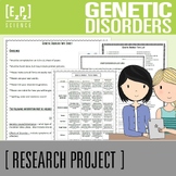 Genetic Disorders Research Activity | Science Project 
