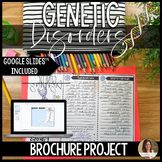 Genetic Disorders Research Brochure Project - Editable and