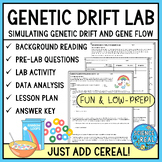 Genetic Drift Lab with Founder Effect, Bottleneck Effect, 