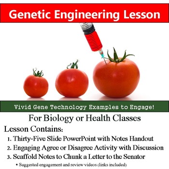 Preview of Genetic Engineering - (Gene technologies) Engaging Discussion and Writing Topics