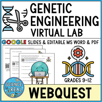 Preview of Genetic Engineering Webquest - Biotechnology Webquest and Virtual Lab