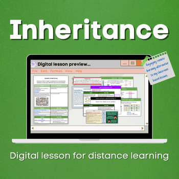 Preview of Genetic inheritance Distance learning (GCSE)