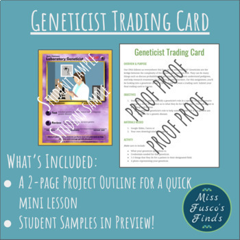 Preview of Geneticist Trading Card