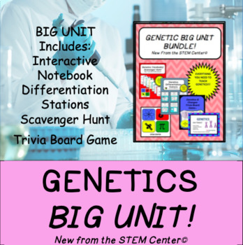 Preview of Genetics: BIG UNIT BUNDLE
