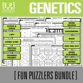 Genetics Activity Bundle | Puzzle Challenges and Word Game