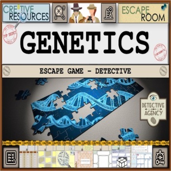 Preview of Genetics Biology Science Escape Room