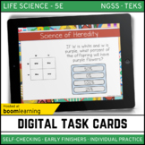 Genetics & The Study of Heredity Digital Task Cards - Boom Cards