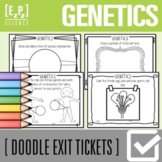 Genetics Exit Tickets | Science Exit Slip | Warm-Up | Dood