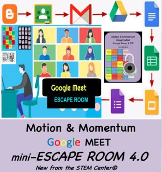 Preview of Genetics Google Meet Escape Room 4.0 - Distance Learning Friendly!