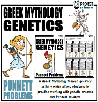 Genetics Greek Mythology by PROJECT science | TPT