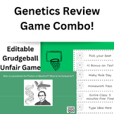 Genetics Grudgeball & Unfair Review Game Combo!