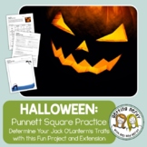 Punnett Squares - Fall Halloween Genetics - Paper + Digital