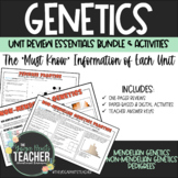 Genetics & Pedigrees Review Bundle [Distance Learning]