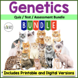 Genetics Quiz and Test Bundle