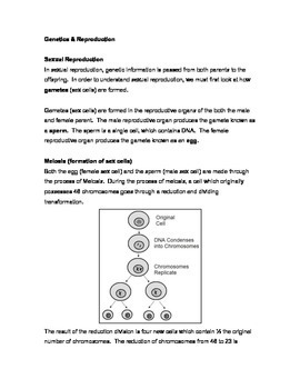 Genetics by The STEM Center | Teachers Pay Teachers