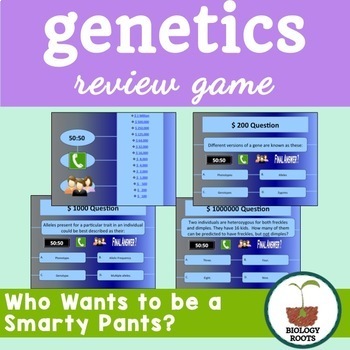 Preview of Genetics Review Game