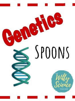 Preview of Genetics Review Game Spoons