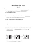 Genetics Review Sheet Part 2